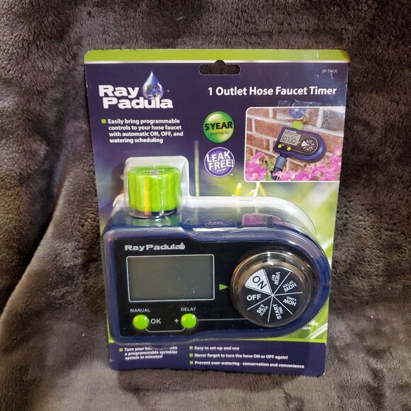 Ray Padula RP-TMOE 1-Zone Electronic Sprinkler Timer - Picture 1 of 9
